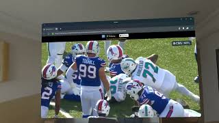 Mixed reality Dolphins amp Buffalo bills game [upl. by Lenny]