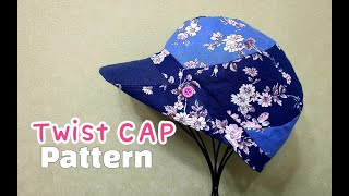 89NewsBoy CAP회오리 뉴스보이스캡모자CAPHow to make a CAPDIY CAPDIY HAT뉴스보이스캡모자만들기newsboy cap tutorial [upl. by Orabla]