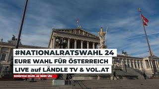 Nationalratswahl 2024  Live aus Schwarzach [upl. by Tullus]