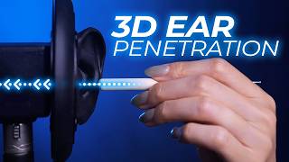 ASMR 3D Ear Cleaning that Penetrates Your Brain No Talking [upl. by Hagen622]