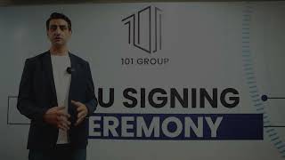 Awais Barlas Talks About Dao Proptechs Partnership with 101 Qube [upl. by Nunciata]