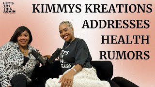 LTTA CLIPS KIMMYS KREATIONS ADDRESSES HEALTH RUMORS [upl. by Ateekan]