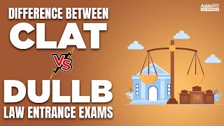 Difference Between CLAT And DU LLB  CLAT VS DU LLB  Full Details [upl. by Canute]