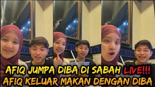 AFIQ MAKANMAKAN BERSAMA DIBA DI SABAH ‼️ [upl. by Kerat956]