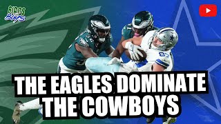 BVB Live Reaction Eagles Obliterate Cowboys [upl. by Notgnirrac]