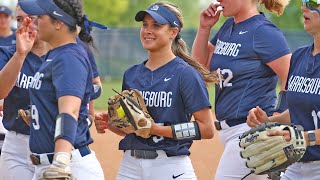 pshbgsoftball  Maddy Lehigh hits a 2run home run in a win over Penn St Abington  42723 [upl. by Magdalena]