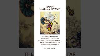 HAPPY VAMANA JAYANTI GREETINGS 4 spirtual [upl. by Maurise]