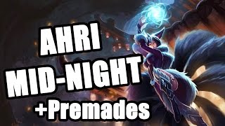 MIDNIGHT AHRI  Skin German Deutsch S5  Der Guide in Skype zu flamen LOL [upl. by Itteb]