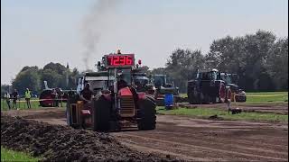 trekkertrek Ter Idzard Deutz 7206 35 ton 2e trek Deutz pulling [upl. by Etteiluj]