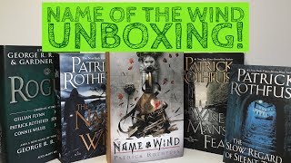 Name of the Wind 10th year edition book UNBOXING [upl. by Eanal188]