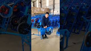 Part 42 Wheelbarrow electric trolley kola salad grain good helper in the construction industry [upl. by Yaj]