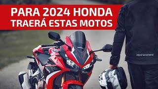 Nuevos lanzamientos de Honda El 2024 trae estas motos ¿Cuáles son [upl. by Leicam270]