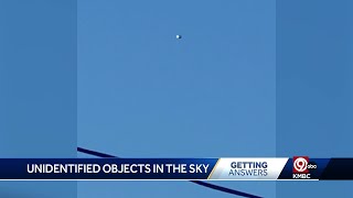 Whats up there Missouri man shares video of unusual sighting in the sky [upl. by Riker]