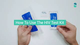 MyScreening  How To Use The HIV Test Kit [upl. by Oinigih]