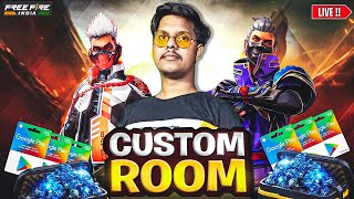 🔴Live Free Fire Live Custom Room  Apna Sarkar Free Fire  Sarkar Is lIve Garena Free Fire [upl. by Notned]