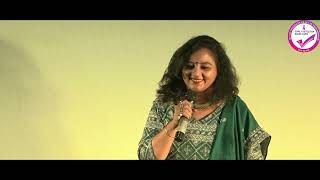 Soma Chakraborty  Salona Sa Sajan Hai  On Stage L L W F Mumbai [upl. by Sairacaz]