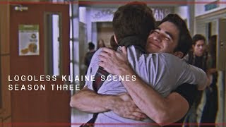 logoless hd klaine scenes  season 3 dl link in desc [upl. by Elocen144]