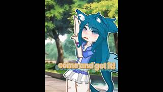 WOOF gacha gachaclub trending oc fyp shorts gacha [upl. by Norrahs]