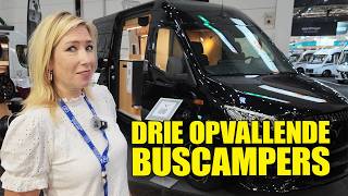 DRIE BIJZONDERE BUSCAMPERS  Campingtrend [upl. by Susan]