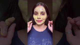 Detan amp Glowing facial ar home ✨ skin skincare glowingskin [upl. by Tnerb]