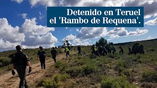 Detenido en Teruel el Rambo de Requena tras herir de un disparo a un agente de la Guardia Civil [upl. by Reel718]