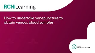 How to undertake venepuncture to obtain venous blood samples [upl. by Nelleoj513]