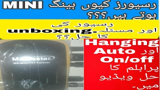 why mediastar is hang  How to solve this problem  unboxing of receiver [upl. by Haik]