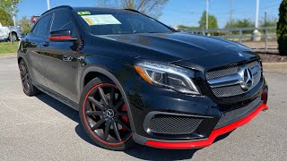 2015 Mercedes Benz GLA 45 AMG Review amp Test Drive [upl. by Eibba]