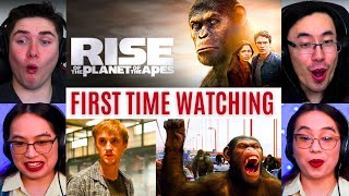 REACTING to Rise of the Planet of the Apes IS THAT ANDY SERKISFirst Time Watching Action Movies [upl. by Ahsikit]