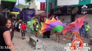 St Maarten Grand Carnival Parade 2024 NewVisionStudio [upl. by Shaia]