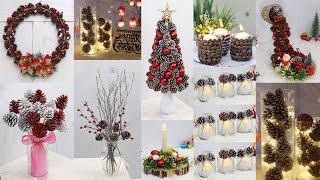 17 Christmas decoration ideas with pine cones [upl. by Ecnarrat906]