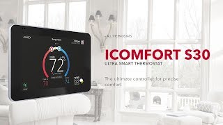 Lennox S30 Smart WiFi Thermostat Review  Weis Comfort Sytems [upl. by Solon3]