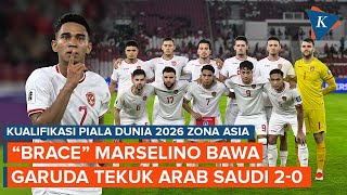 Hasil Kualifikasi Piala Dunia 2026 Indonesia Kalahkan Arab Saudi 20 [upl. by Aneerhs]