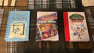 Three Different Editions of Diary of a Wimpy Kid Cabin Fever [upl. by Castro]