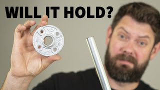 How To Make A Flange For EMT Conduit [upl. by Concettina]