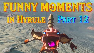 Funny Moments in Hyrule Part 12  The Legend of Zelda Tears of the Kingdom [upl. by Ahsyla617]