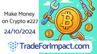 Make money on crypto 227 What is Bitcoin up to 😱🙌🤝🤑 trading bitcoin [upl. by Xylia]