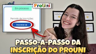 PASSO A PASSO DA INSCRIÇÃO DO PROUNI 2024 l Como se inscrever no Prouni [upl. by Ellora619]