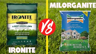 Ironite vs Milorganite Exploring Their Similarities and Differences Which is Superior [upl. by Airdnekal]