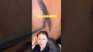 Do or don’t eyebrowtattootips [upl. by Anelhtak409]