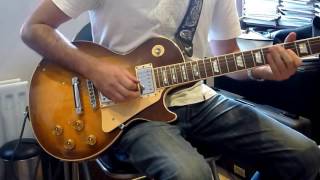 Be Here Now Live  Oasis Guitar Solo Cover [upl. by Jessen]