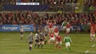 Scarlets v Munster  20062007 Heineken Cup QF Highlights [upl. by Eeltrebor699]