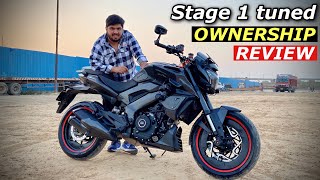 BAJAJ DOMINAR 400 Stage 1 DETAILED OWNERSHIP REVIEW  PERFORMANCE UPGRADE [upl. by Tandy]