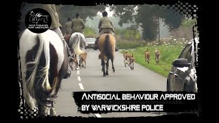 Antisocial behavior approved by Warwickshire Police [upl. by Sou984]