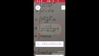 PhotoMath Android App Integral Testing  Solve Maths on your Phone or Tablet [upl. by Aldric]