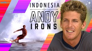 UNSEEN Andy Irons Interview and Surfing Indonesia Boat Trip [upl. by Kraska]