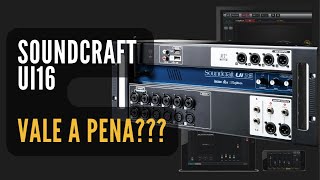 Mesa Digital UI16 Soundcraft  Será que vale a Pena [upl. by Reve525]