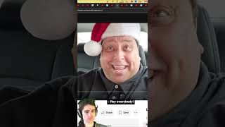 joeysworldtour christmas burger joeysworldtour cringe meme food car lol xmas christmas [upl. by Gwynne]