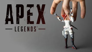 LOBA with a HORROR Face Apex Legends with Polymer Clay [upl. by Eiderf]