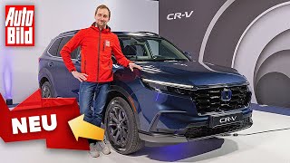 Honda CRV 2023  Neuer CRV kommt erstmals als PluginHybrid  Sitzprobe mit Sebastian Friemel [upl. by Ainessey385]